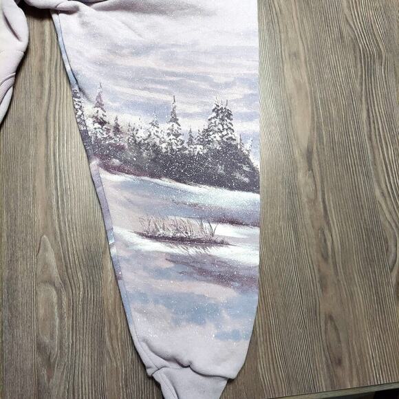 Artisans Sunschein Designs Vintage Lavender Lighthouse Wearable Art Shacket - Picture 6 of 11